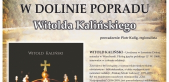 Promocja książki pt. "Opowieść o ludziach w Dolinie Popradu" Witolda Kalińskiego