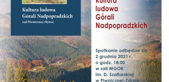 Promocja książki pt. "Kultura ludowa Górali Nadpopradzkich"