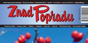 Znad Popradu Październik 2019 + dodatkowa wkładka Biuletyn Urzędu Miejskiego w Piwnicznej-Zdroju