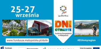 Dni Otwarte Funduszy Europejskich w Małopolsce 25-27.09.2020 r.