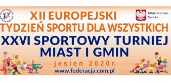 Kalendarz planowanych imprez turniejowych Miasto i Gmina Piwniczna-Zdrój 01-07.10.2020 r.
