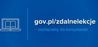 gov.pl/zdalnelekcje - zachęcamy do korzystania!