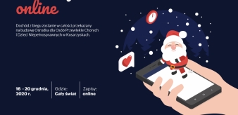 Pobiegnij online!  VI Bieg Mikołajów 16 - 20 grudnia 2020 r.