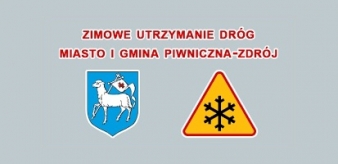MZGKiM: Zimowe utrzymanie dróg sezon 2020/2021 Miasto i Gmina Piwniczna-Zdrój