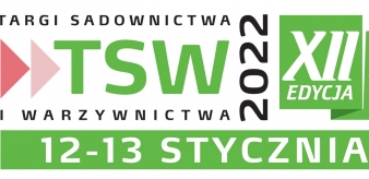 TSW 2022 – Targi Sadownictwa i Warzywnictwa 12 i 13 stycznia 2022 r. w Nadarzynie