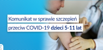 APEL Ministra Zdrowia w sprawie szczepień przeciw COVID-19 dzieci 5-11 lat