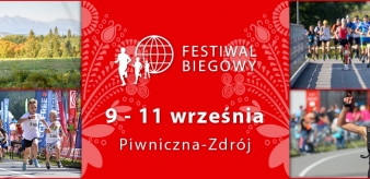 Podziękowania Burmistrza Piwnicznej-Zdroju za 13. Festiwal Biegowy