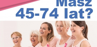 Zarejestruj się na bezpłatną mammografię w ramach programu Profilaktyka Raka Piersi 16.04.2024 r. (wtorek)