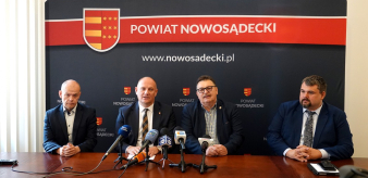 Powiat Nowosądecki: Konferencja na temat toru saneczkowego w Piwnicznej-Zdroju